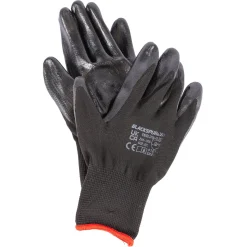 Black L Nitrile-Coated Multi-Purpose Gloves
