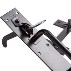 Black 177mm Steel Suffolk Latch