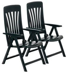 Blanes Reclining Sun Lounger Chairs - Pack of Two