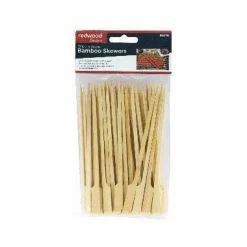 15cm Bamboo BBQ Skewers - Pack of 50