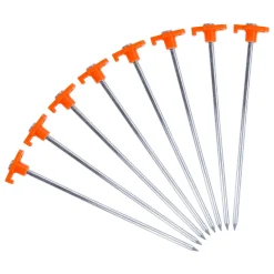 25cm Forged Steel Tent Pegs - Pack of 8