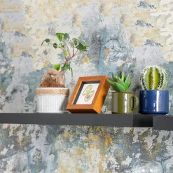 60cm Modern Floating Wall Shelves - Pack of Three