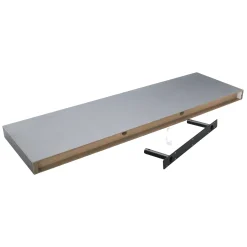 80cm Modern Floating Wall Shelves - Pack of Three
