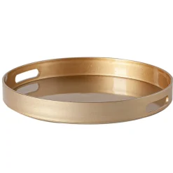 33cm Round Lacquer Tray