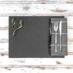 30cm x 20cm Rectangle Slate Placemats - Pack of Six