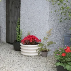 60cm x 30cm Semicircular Galvanised Steel Raised Garden Bed
