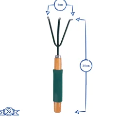 Cushion Grip Handle Hand Rake