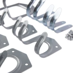 Iron Shed Hooks Set - Pack of 10