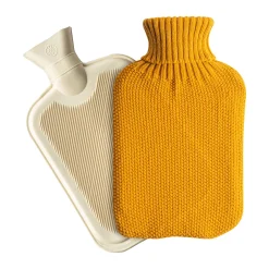 2L Knitted Hot Water Bottle & Cover Set
