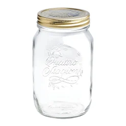 1.5L Quattro Stagioni Glass Storage Jar