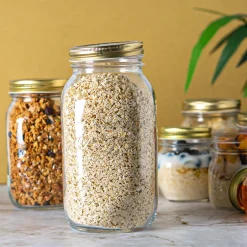 1.5L Quattro Stagioni Glass Storage Jar