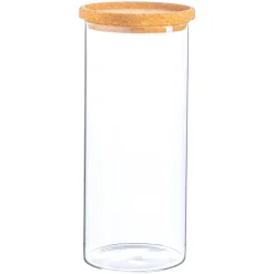1.5L Scandi Storage Jar with Cork Lid