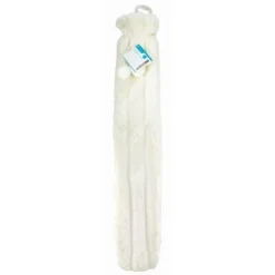 Long Hot Water Bottle & Plush Faux Fur Cover
