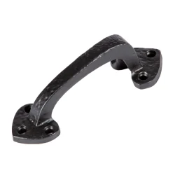 100mm Black Rustic Arrowhead Door Handle