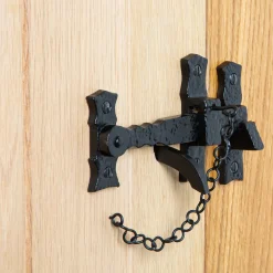 145mm Black Rustic Suffolk Latch