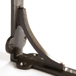 100mm Curved Iron Shelf Bracket