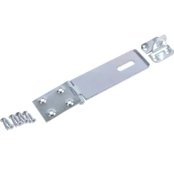 100mm Heavy-Duty Steel Safety Hasp & Staple