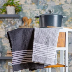 3pc 60cm x 40cm Cotton Tea Towels Set