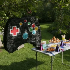 3pc Game Controller Large Pinata Set with Stick & Blindfold