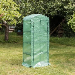 Plastic 4 Tier Mini Greenhouse - 3ft x 6ft