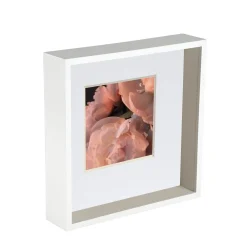 10" x 10" 3D Deep Box Photo Frame - with 6" x 6" Mount