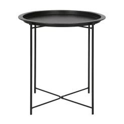 Round Steel Tray Table