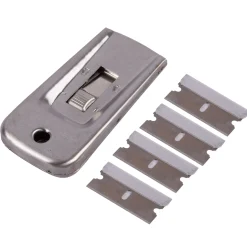 Silver Stainless Steel Window Scraper
