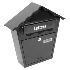 Vintage Steel Plated Post Box