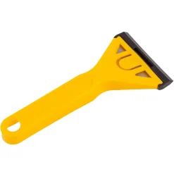 Yellow 14.5cm x 6cm Carbon Steel Window Scraper